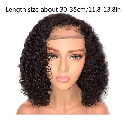 Short Curly Bob Wigs Human Hair Short Curly Wigs Human Hair Bob Wig for Black Women Curly Lace Front Wigs Human Hair Wigs for Women Black