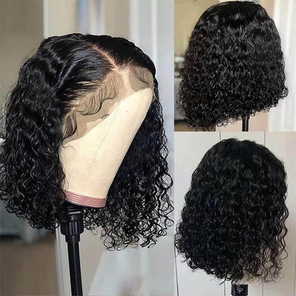 Short Curly Bob Wigs Human Hair Short Curly Wigs Human Hair Bob Wig for Black Women Curly Lace Front Wigs Human Hair Wigs for Women Black